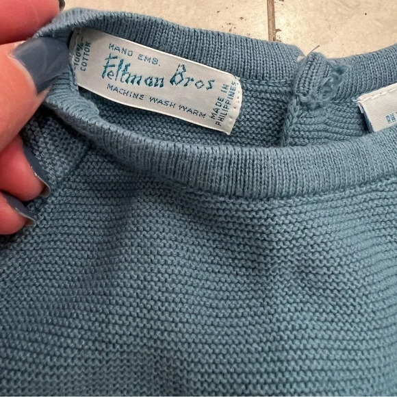 Feltman Brothers Infant Knit Sweater Top Button Back - Picture 2 of 5